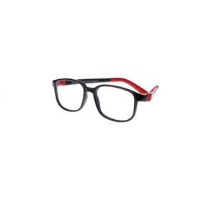 New TOTS Black & Red FORT Eyeglasses for KIDS 47/16/130 with Case & Strap